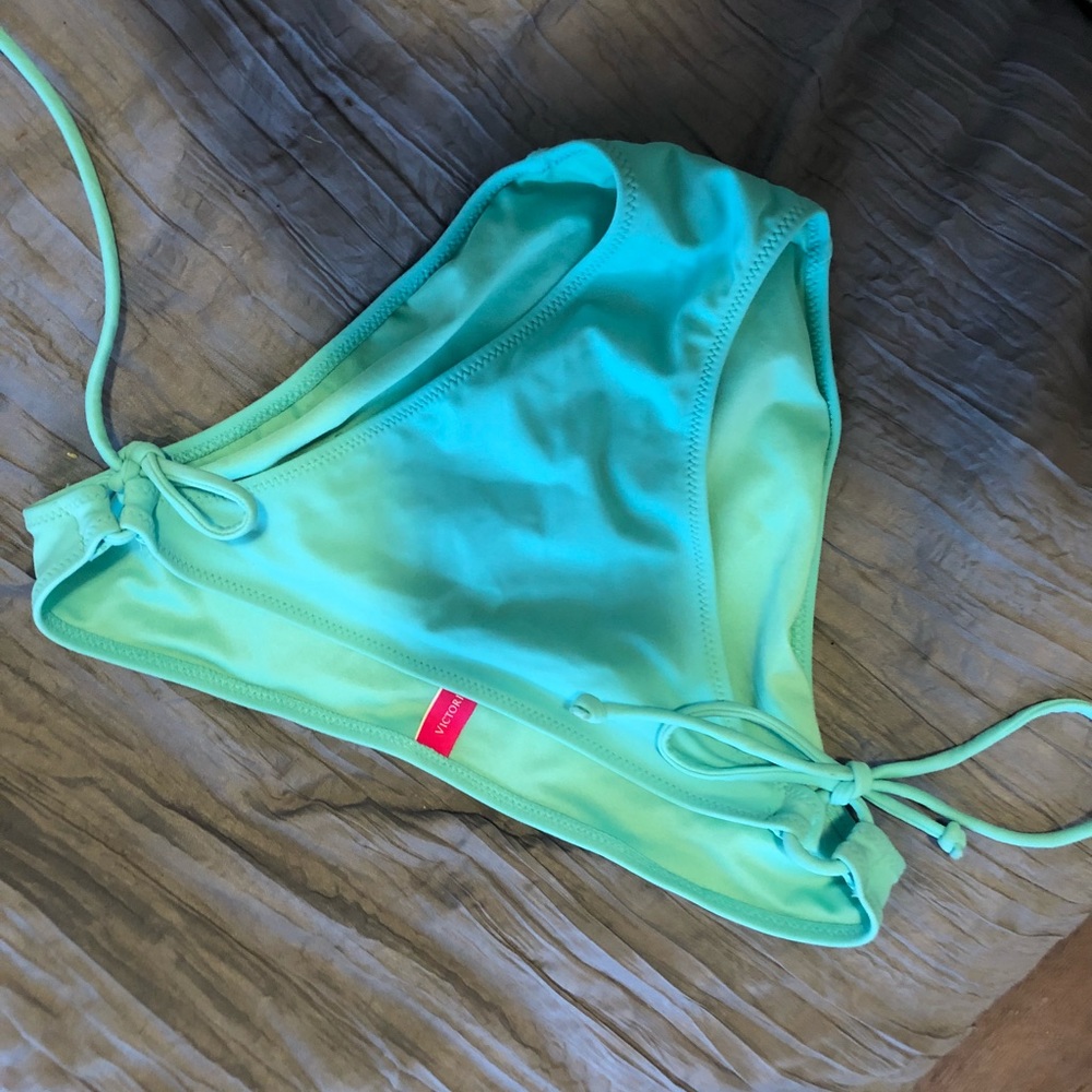 Victoria’s Secret Side Tie Turquoise Bikini Bottom